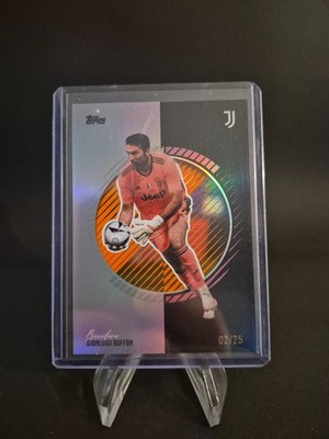 Gianluigi Buffon Juventus Turin Topps Team Set Bicolore 45 Numbered#02/25
