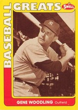 SWELL Baseball Greats 1990 Impel Gene Woodling #101
