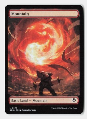 Mountain (0270) 270 Land Secrets of Strixhaven Magic: The Gathering Foil NM