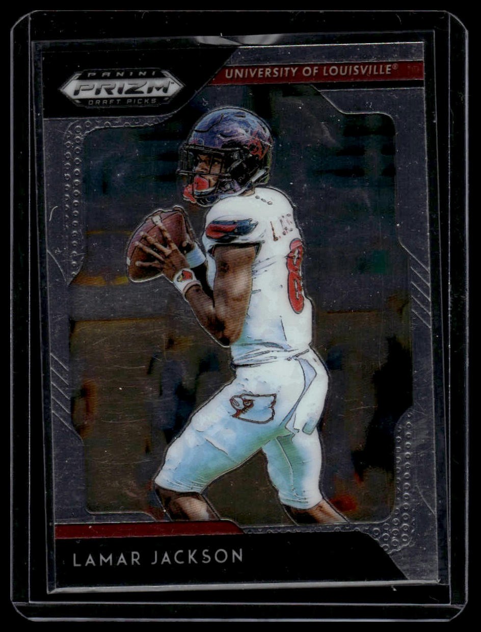 2019 Panini Prizm Draft Picks #60 Lamar Jackson