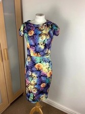 paper dolls dress multicoloured floral uk 8