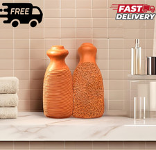 Pumice Stone for Feet   2-Sided Terra Cotta Foot Scrubber