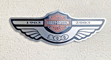 100° anniversario harley davidson emblema moto distintivo placca logo