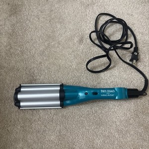 TIGI Bed Head Wave Artist Tourmaline Ceramic Deep Waver -Blue Never Used- No Box