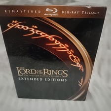 The Lord of the Rings Trilogy Extended Editions BLU-RAY BOX SET NEW MIDDLE EARTH