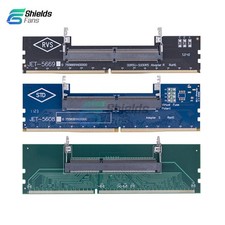 DDR3 DDR4 DDR5 Laptop to Desktop Memory Adapter Card SO-DIMM To PC DIMM Lot New