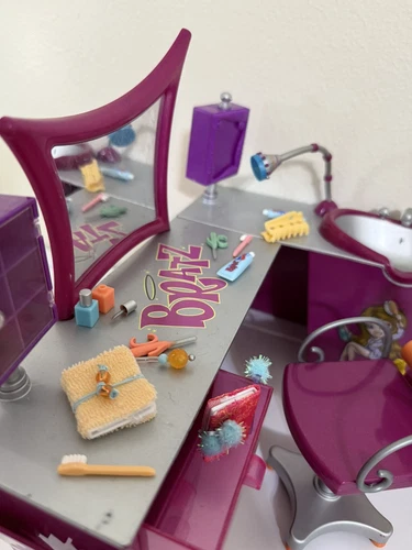 Bratz Stylin’ Hair Studio Salon Rock Angelz Yasmin Jade Girls Nite Out Dana Lot - Imagen 3 de 13