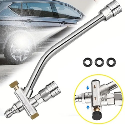 #ad Foam Cannon Dual Connector Pressure Washer Foam Blaster 1 4quot;quot; Lance Nozzle $16.55