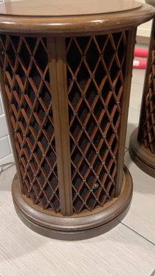 Pioneer CS-05 Omnidirectional Speakers End Tables MCM Vintage