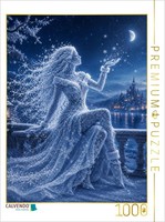 Calvendo Puzzle Queen Of The Snowflakes | 1000 Pieces, Finished Size 25.2 × 18.9