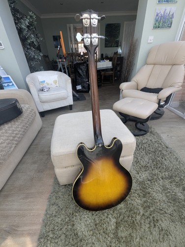 1967 Gibson EB-2 Bass Guitar | Sunburst | Original Case | Vintage | EB2 - Picture 4 of 15