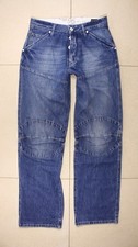 Jeans uomo G-Star Elwood Heritge larghi W32 L34 blu relaxed 41x84x112x24 cm