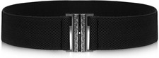 Wide Stretchy Belts for Women Adjustable Cinch Belt