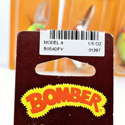 Leurre Vintage Bomber Model A 6A – Crankbait Fond Orange – Occasion