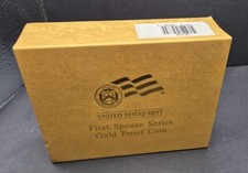2008 Louisa Adams First Spouse Prf Gold OGP US Mint Empty Box Packaging NO COIN