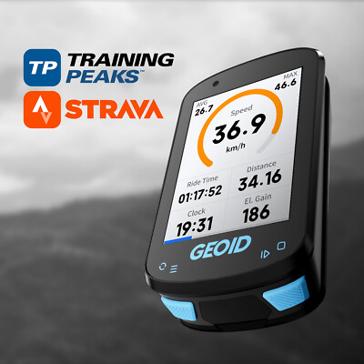 Geoid CC600 Fahrrad Computer Farbbildschirm Navigation GPS Wireless Tachometer