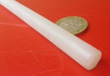 LDPE Low Density Polyethylene Rod .375" Dia Natural x 48" Long D