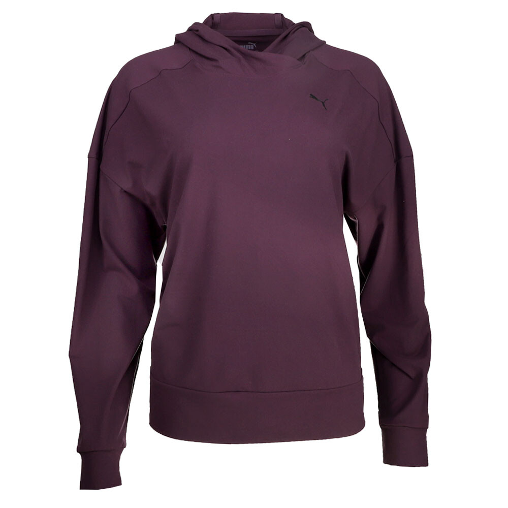 Пуловер с капюшоном Puma Cloudspun, женская повседневная верхняя одежда размера M, 52576244