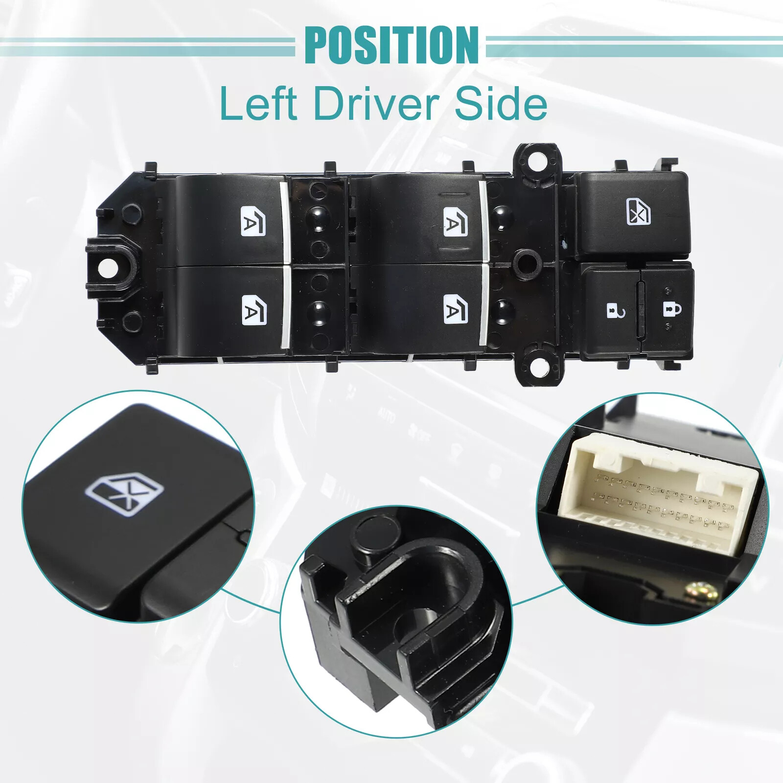 Master Power Window Control Switch For 2018 2019 2020 Toyota Camry 84040-33170√