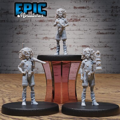 Mining Apprentice 3D Print Tabletop Gaming Figures - Epic Miniatures