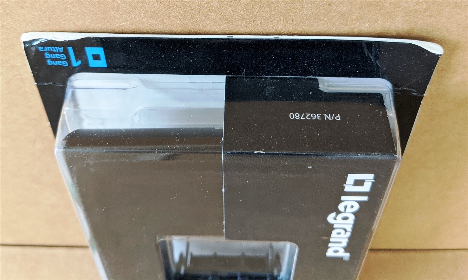 Legrand Adorne AWP1G2BR10 Plastic Bronze 1-Gang Screwless Wall Plate New NIP