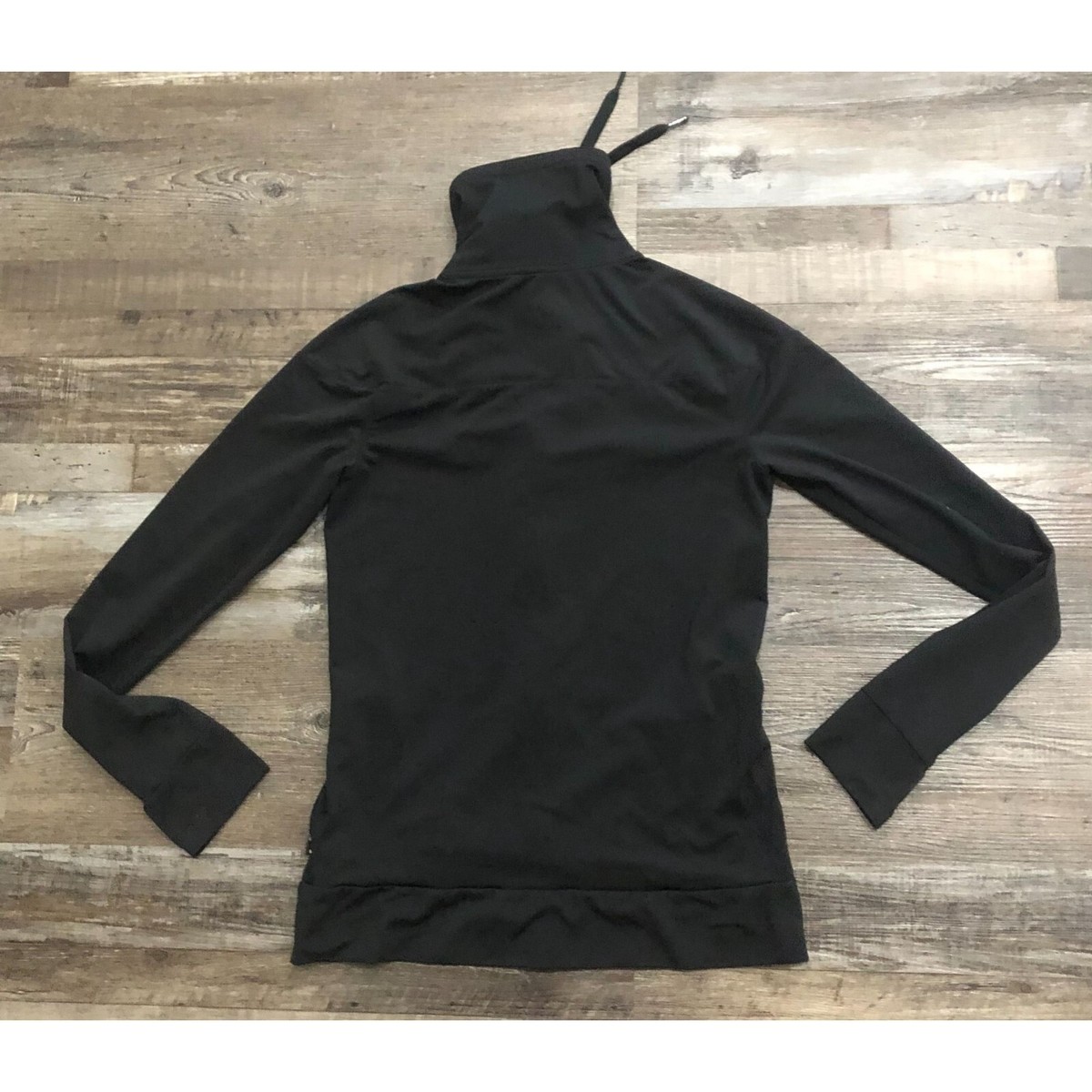 Adidas Techfit Womens Small Black Lightweight Full Zip Jacket | eBay