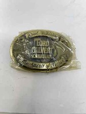 Lord Calvert Canadian Whisky The Spirit Of Texas Vintage Belt Buckle In Plastic