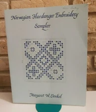 Norwegian Hardanger Embroidery Sampler Stapled Booklet Margaret Jenkel
