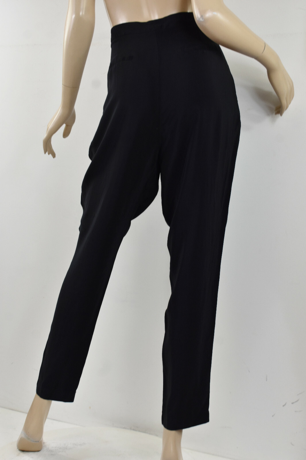 SOFT SURROUNDINGS Solid Black Exposed Zipper-Fron… - image 3