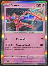 Deoxys 2023 Paradox Rift Holo Rare Pokemon Card 074/182 (NM)
