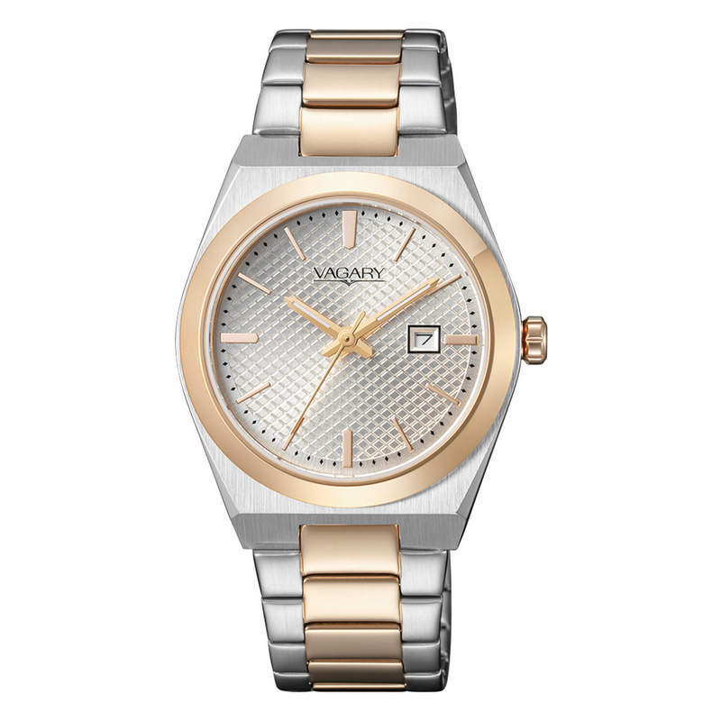 Watch only time woman Vagary Timeless Lady bicolor IU3-134-13 case and arms