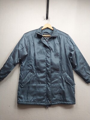 Forecaster of Boston Jacket Women's XS Blue Mid Length Full Ziplined Coat 