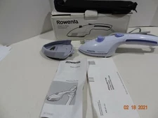 Rowenta Steam N Press Steambrush Iron with Travel Case DA 72 Original Box Unused