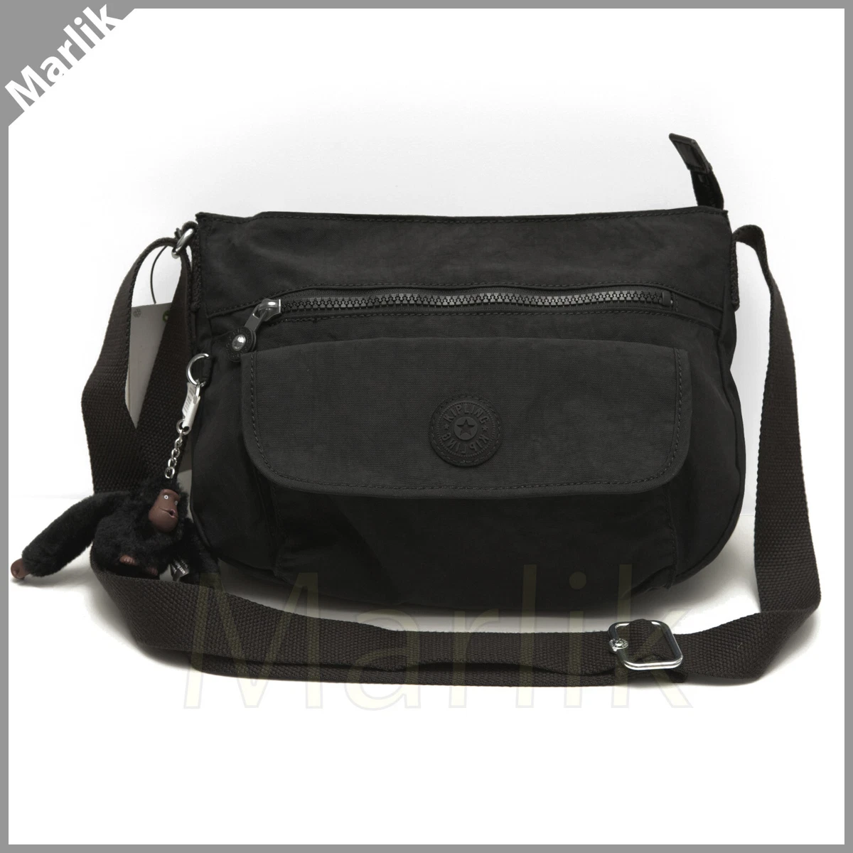 Kipling syro crossbody bag black sale