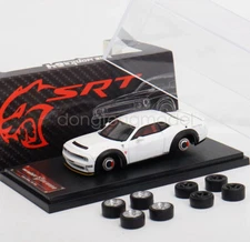 FW 1:64 Scale White For Demon SRT Challenger Muscle Sports Diecast Metal Gift