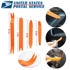 4PCS AUTO TRIM REMOVAL TOOL KIT PANEL AUTO DOOR PRY DASH INTERIOR CLIP SET