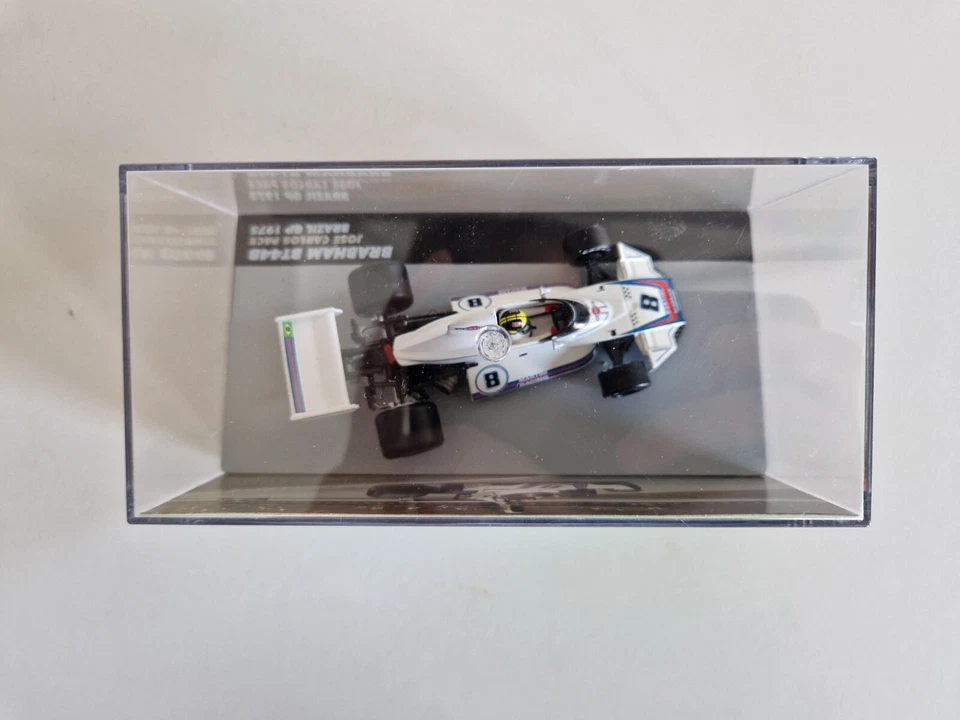 Altaya (IXO) 1/43 Martini Brabham Ford BT44 C. Pace - Winner Gp Brasile 1975 - Immagine 4 di 4