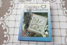 CROSS-STITCH COUNTRY CHARM 53 Designs Home Country Flair Hardcover 1999 159 Pgs