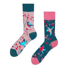 Bullfinch - Colorful Fashion ODD Socks, Unisex Crew Socks UK 5-10