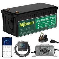 48V 100Ah Lithium Golf Cart Battery with 48V 18A Charger Trolling Motor RV