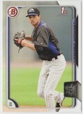 2015 Bowman Prospects #BP12 Emerson Jimenez 1st - Colorado Rockies