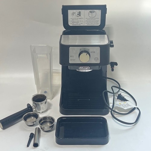 De'Longhi - Stilosa 15 Bar Pump Espresso Machine - Black and Stainless=READ=
