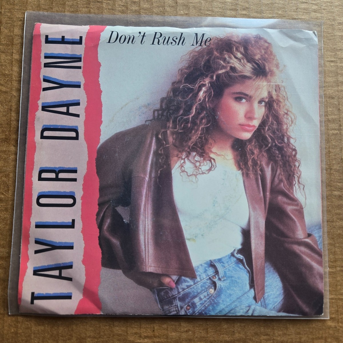 TAYLOR DAYNE Don't Rush Me DJ PROMO 45 7