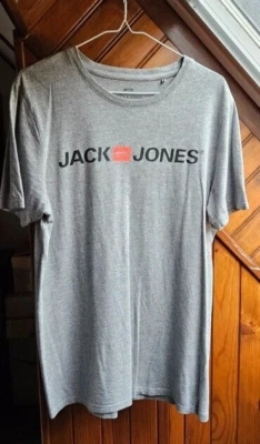 T-SHIRT JACK & JONES · TAILLE M · GRIS - Photo 1/4
