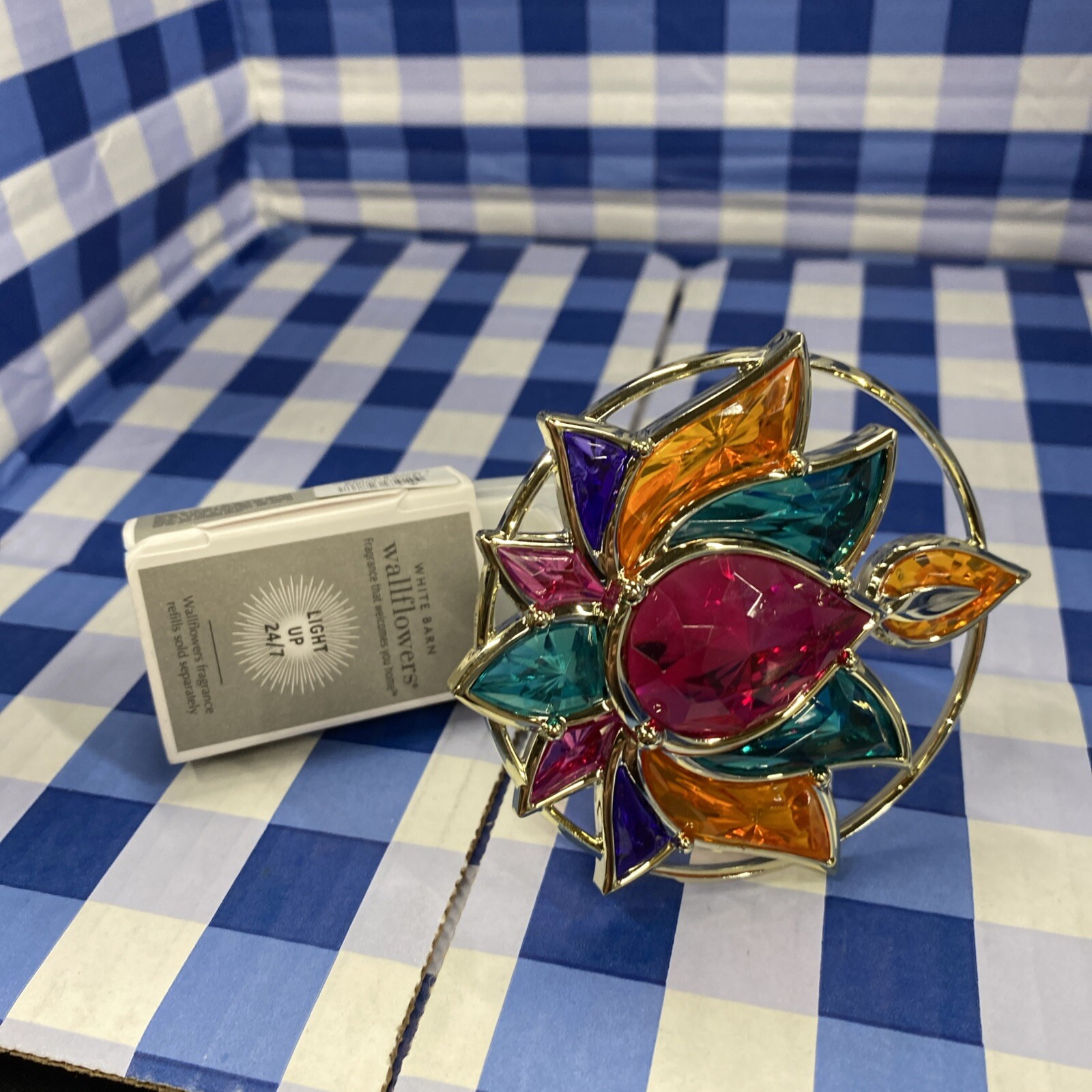 Bath & Body Works DIWALI LOTUS Wallflowers Nightlight Fragrance Plug In