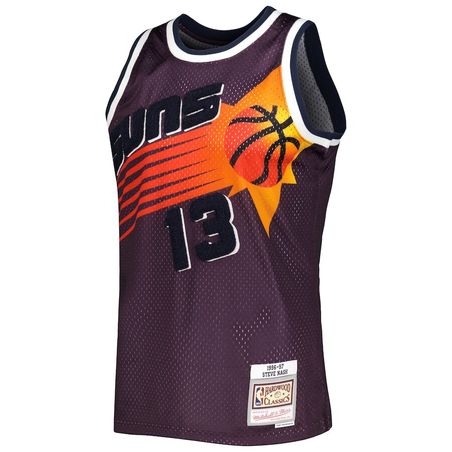 Phoenix Suns Steve Nash #13 Mitchell & Ness Purple Off-Court