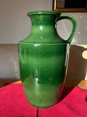XL BodenVase 70er Jahre Tönnieshof Sorau Carstens Keramik 7064-45 grün