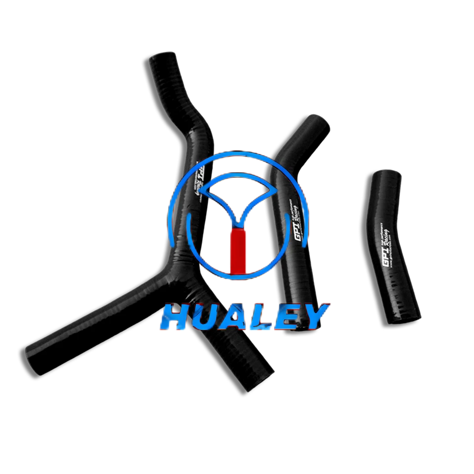 Оранжевые силиконовые шланги охлаждающей жидкости радиатора для 2004-2007 KTM 200/250/300 EXC/XC - Изображение 2 из 4