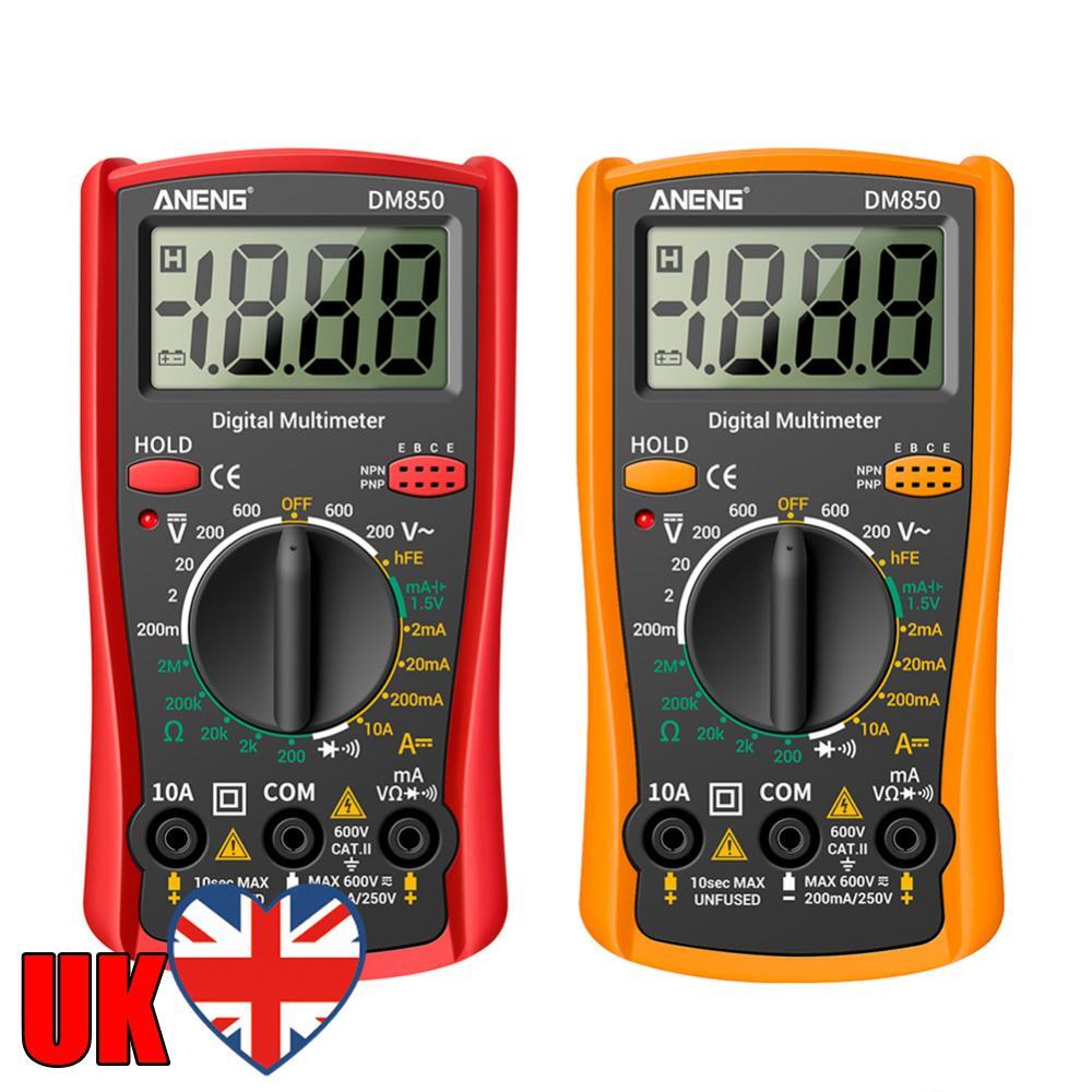 Direct Current Multimeter AC Current Industrial Multimeters Plusivo Digital Multimeter – Handheld ...