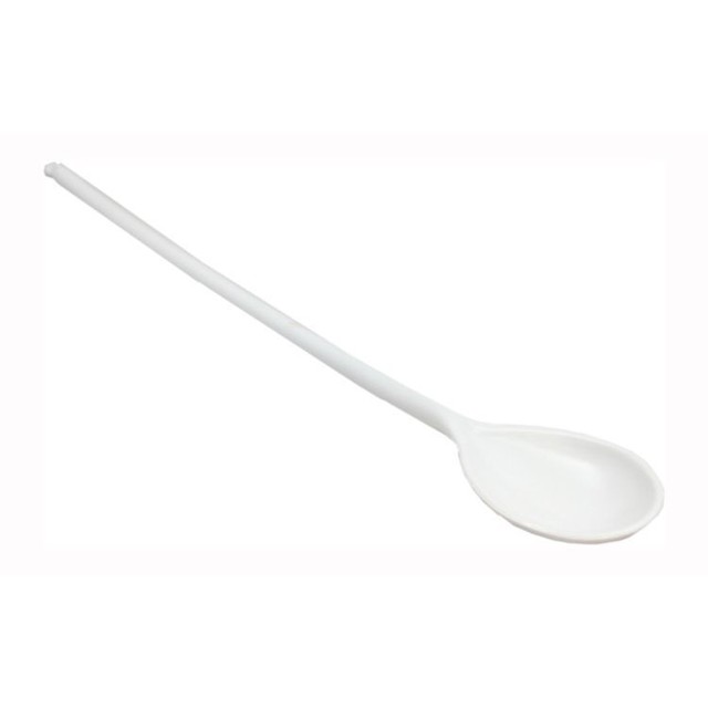 White 18 Inch Long Food Grade Plastic Stirring Spoon Home Brew Beer ...